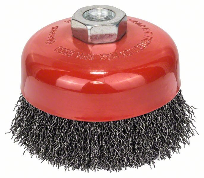 Brosse boisseau Sit acier pour meuleuse M14 D.80 mm - Achat Brosse