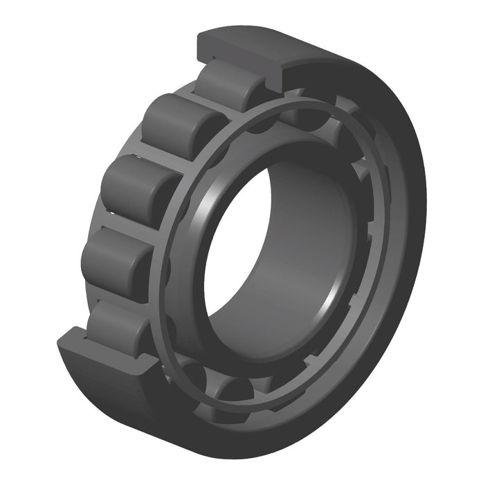 Roulement à rouleaux cylindriques série NU 300 - Réf NU310 - Diamètre: 50 Diametre int : 110 Largeur: 27 - SNR