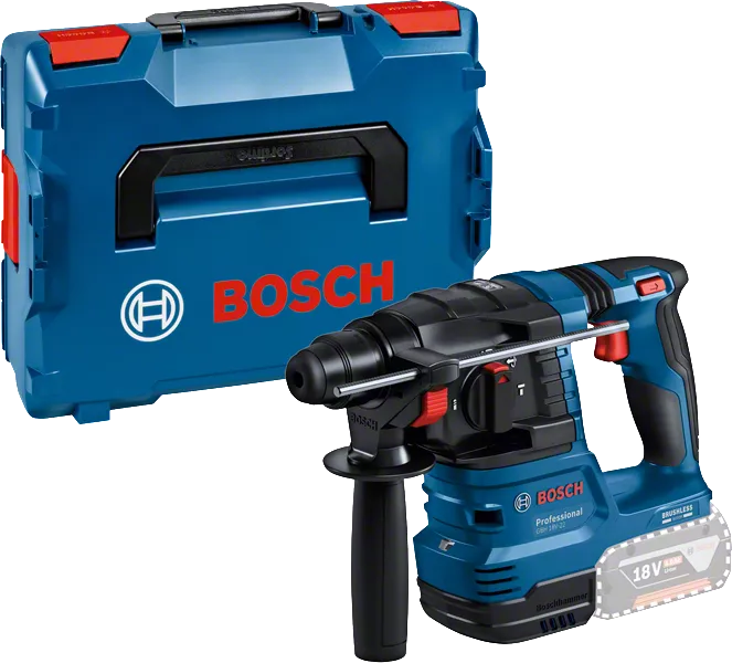 Marteau perforateur SDS-Plus BOSCH GBH 18V-22 solo L-Boxx - 0611924001