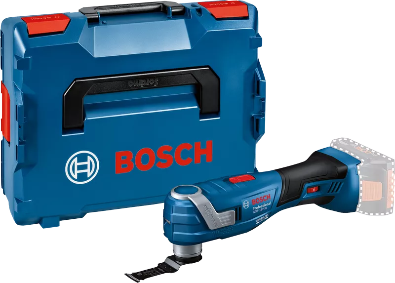 Multicutter / découpeur-ponceur GOP 18V-34 Bosch SOLO + L-BOXX - 06018G2000 Bosch