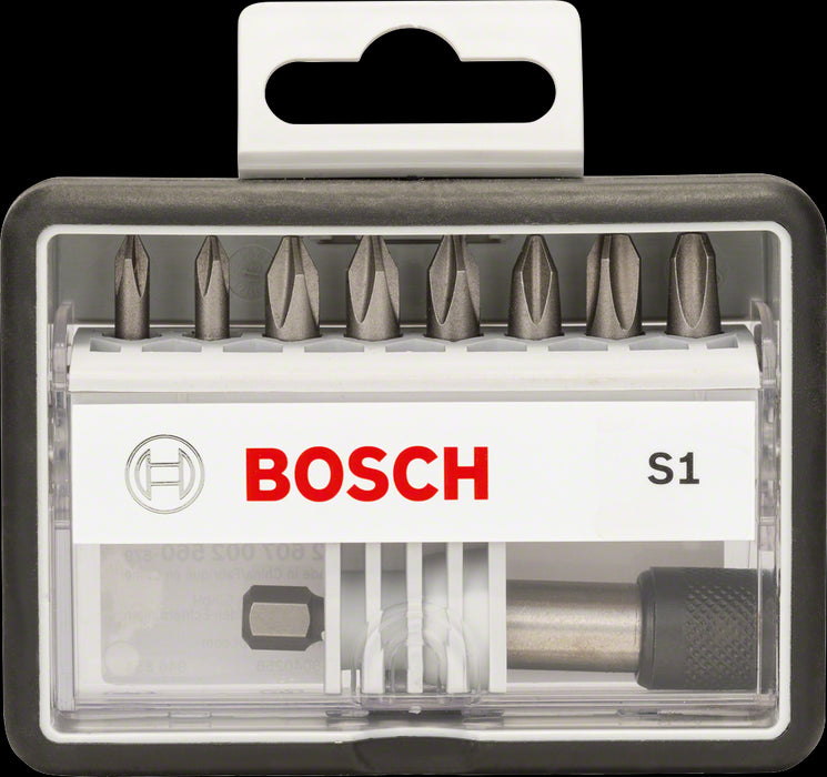 Set 8 Emb Phillips 25 mm Extra Dur Bosch 2607002560