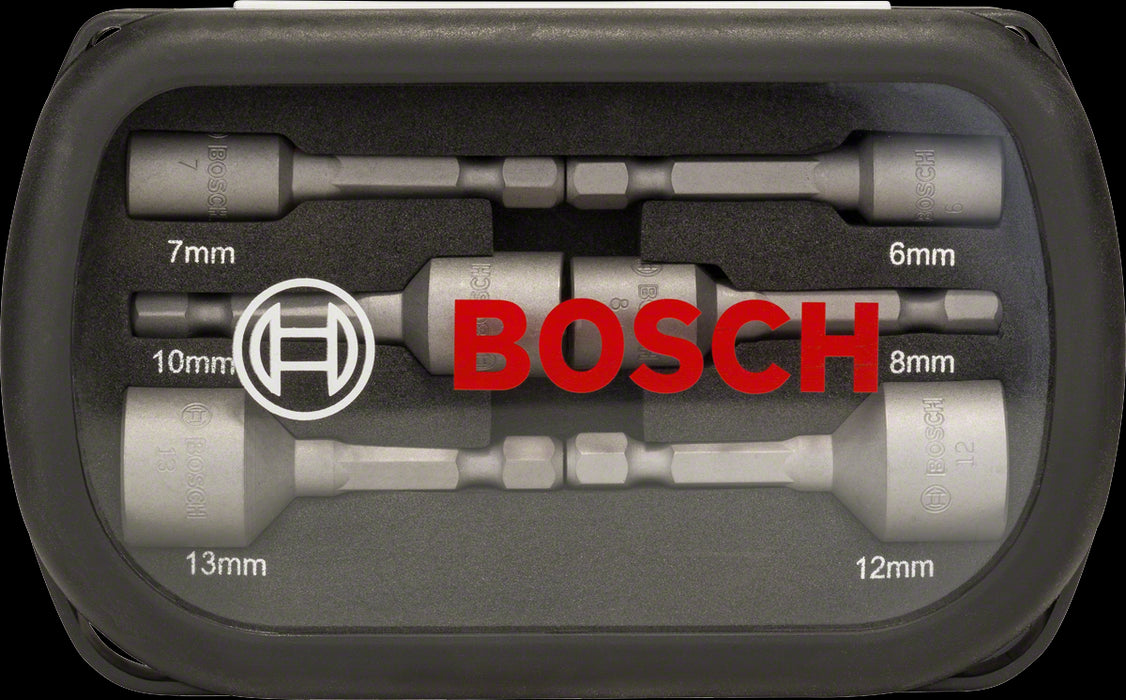 Set 6 Douilles Mono 6,7,8,10,12,13 Bosch 2608551079