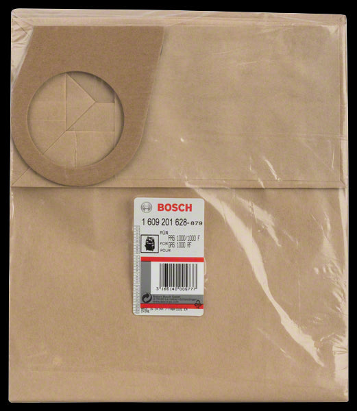 5 Sacs Filtre Pour GAS - Pas1000 Bosch 1609201628