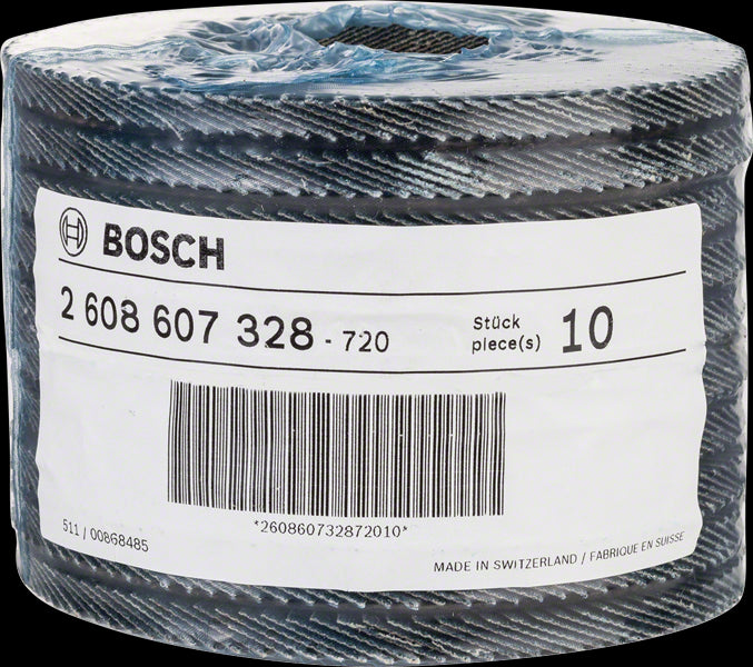 1 Plateau Lamelle Metal 125 G80 Fib Bosch 2608607328 — Outils.fr