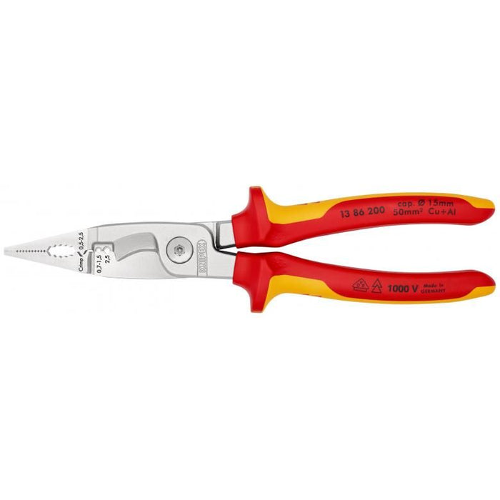 PINCE MULTIFONCTION ISOLEE 1000V - 13 86 200  KNIPEX