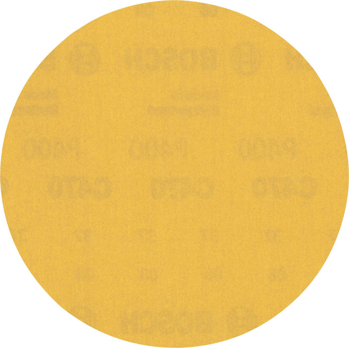 Feuille abrasive Expert C470 pour ponceuses excentriques 125mm, sans trous, G400 50 pces