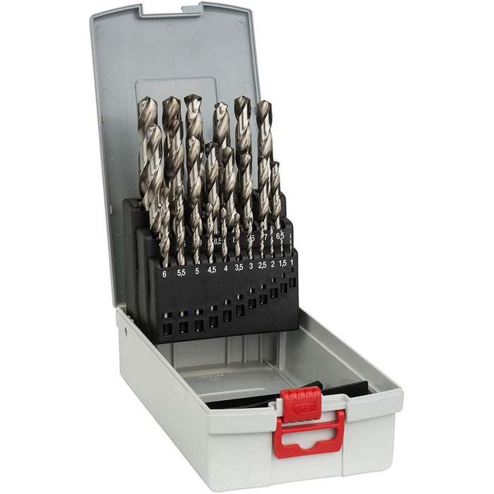 COFFRET 25 FORETS À MÉTAUX HSS-G  1-13mm, 135° Bosch 2608587017