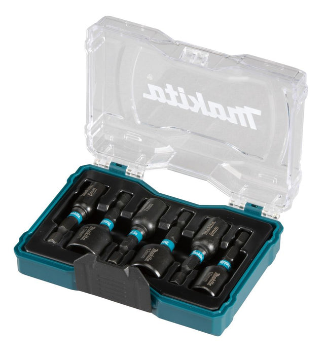 Coffret 6 douilles à queue Impact BLACK - E-15768 Makita