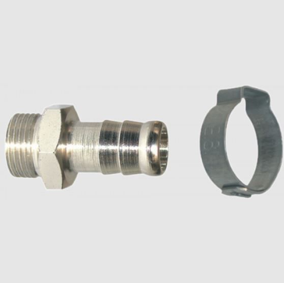 Rac 1270 Cannelé: Tuyau intérieur Ø13mm - 3/8"M - 367600 Lacme