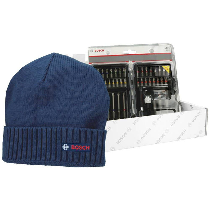 Coffret vissage 43 pcs 2607017164 + bonnet offert Bosch