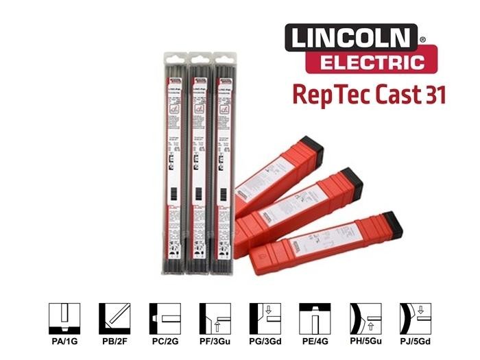 Electrode LINC Cast 31 NiFe 3,2X350 étui de  1kg 33 electrodes