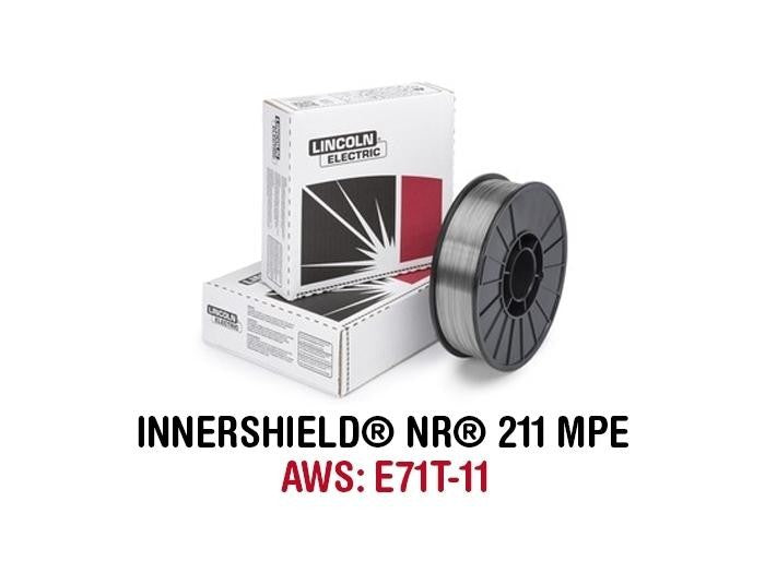 Fils fourrés Sans protection gazeuse Innershield NR-211-MP ø0,9mm 5kg