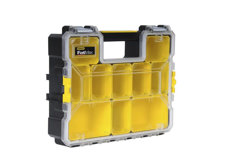 Organiseur Etanche Profondeur 106Mm - 10 Compartiments Amovi Stanley 1-97-518