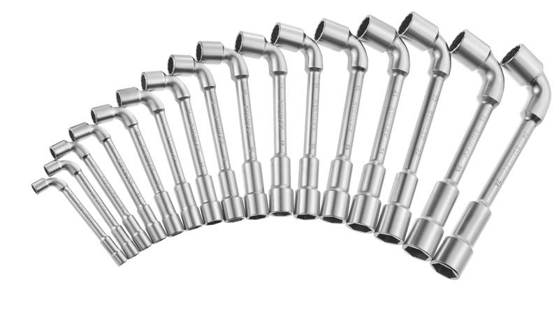 Clé A Pipe Debouchee 6X12 Pans- Jeu De 16Pcs Stanley 1-17-386