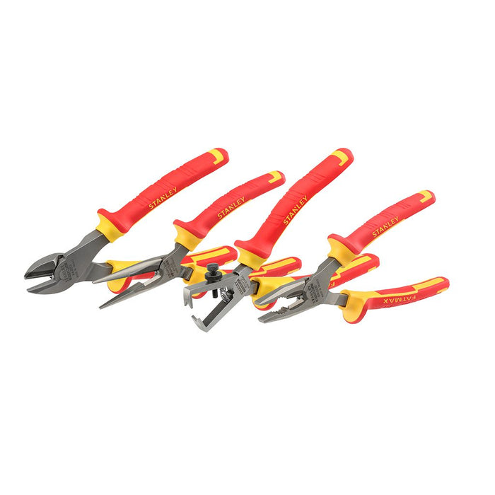 Coffret De 4 Pinces Isolees 1000V Stanley 4-84-489