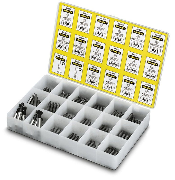 Coffret D'Embouts De Vissage - Assortiment De 200Pcs Stanley 1-68-741