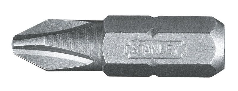 Embout De Vissage Phillips Ph2 25Mm - 3Pcs Stanley 0-68-946