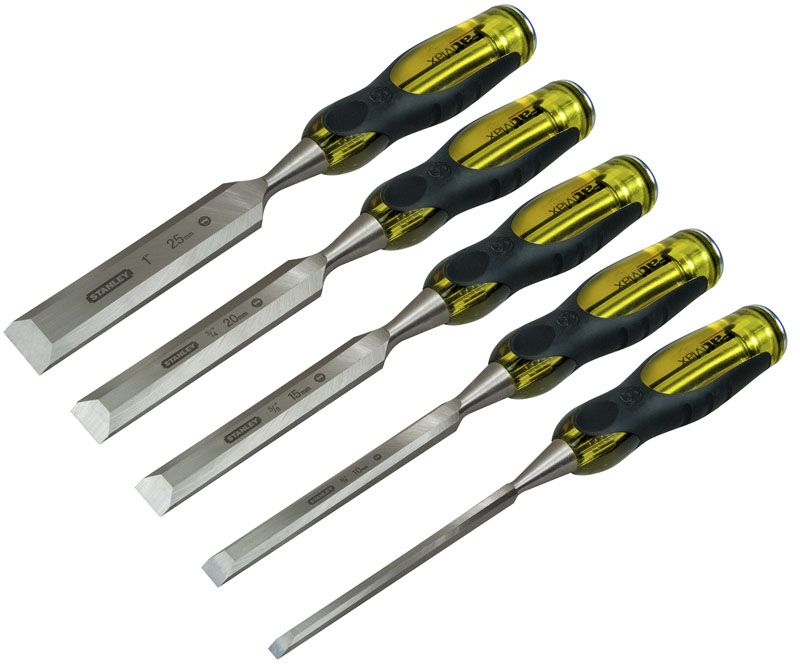 Ciseau A Bois Coffret 5Pcs Fatmax Stanley 2-16-271