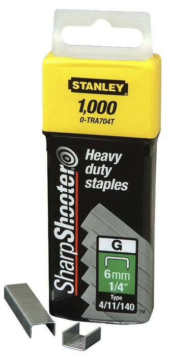 Agrafes 12Mm Type G - Boite De 5000Pcs Stanley 1-TRA708-5T