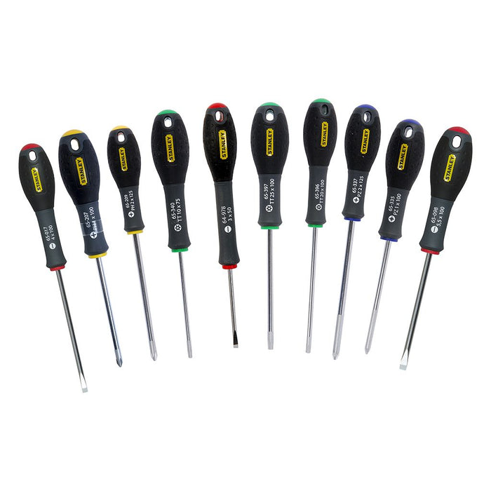 Tournevis Electricien + Mecanicien + Phillips + Pozi + Torx Stanley FMHT0-62128