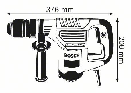 Marteau-piqueur SDS-plus  GSH 3 E 650W 2,6J Bosch 0611320703