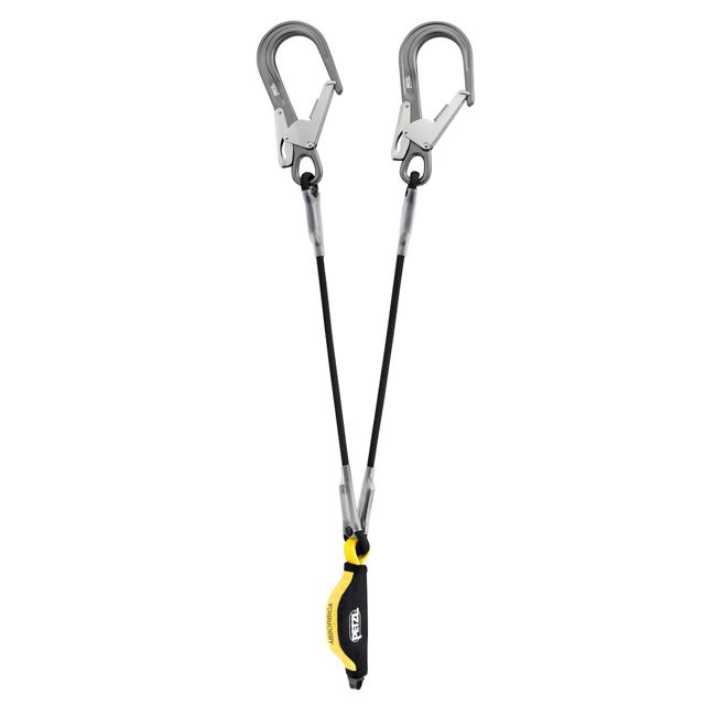 Longe double 105cm avec absorbeur d'énergie ABSORBICA-Y PETZL