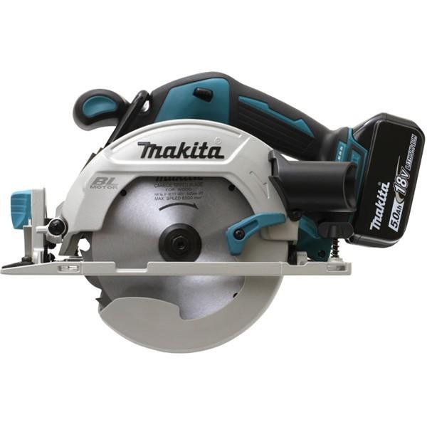 Scie circulaire 18 V Li-Ion 5 Ah Ø 165 mm Makita - DHS680RTJ