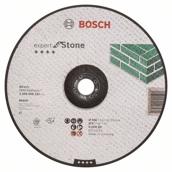 Disque à tronçonner à moyeu déporté Expert for Stone Bosch 2608600227