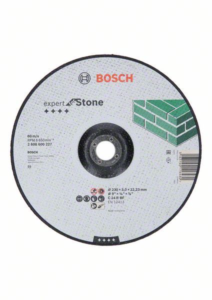 Disque à tronçonner à moyeu déporté Expert for Stone Bosch 2608600317