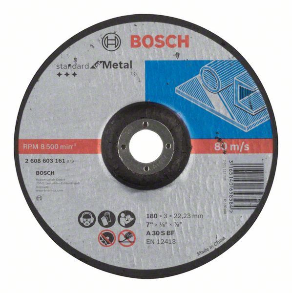 Disque à tronçonner à moyeu déporté Standard for Metal Bosch 2608603161