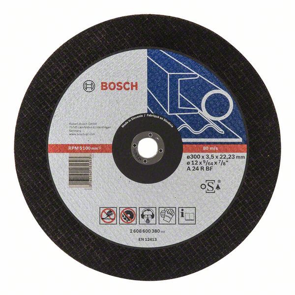 Disque à tronçonner à moyeu plat Expert for Metal Bosch 2608600380