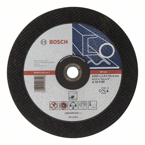 Disque à tronçonner à moyeu plat Expert for Metal Bosch 2608600542