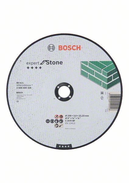 Disque à tronçonner à moyeu plat Expert for Stone Bosch 2608600326