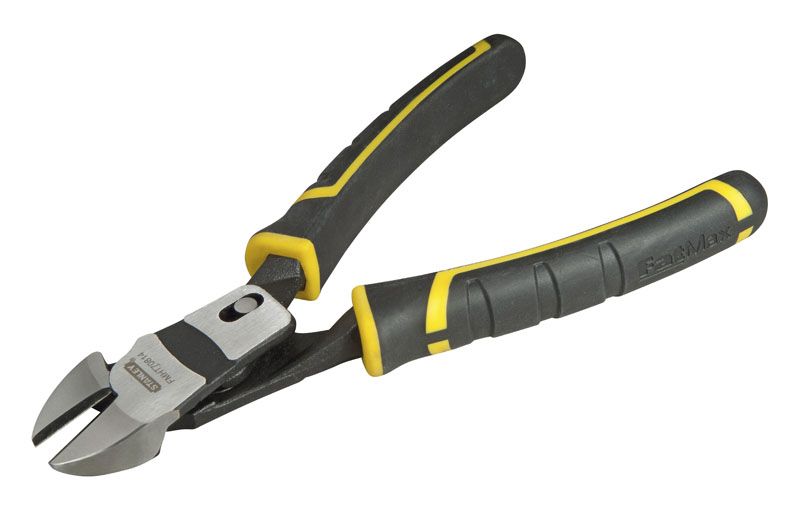 Pince Coupante Diagonale Power Fatmax 200 mm - Corps forgé en acier carbone Stanley FMHT0-70814