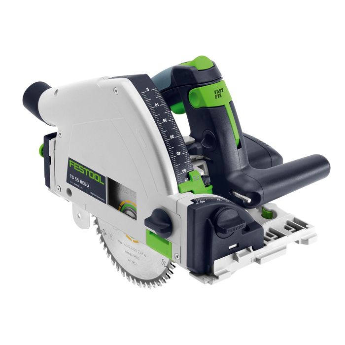 Scie plongeante TS 55 camp FEBQ-Plus-FS + 2 rails 1400 Festool - 575961