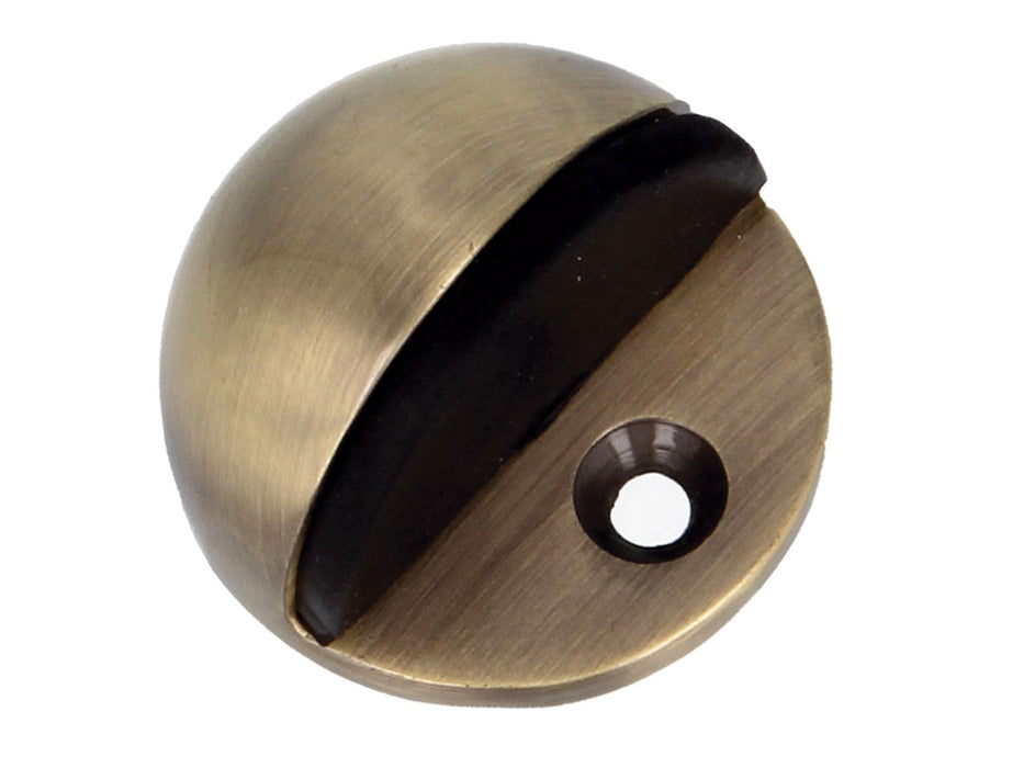 Butoir de porte / butée de porte finition vieillie Ø45 mm Zamak - AMIG5607