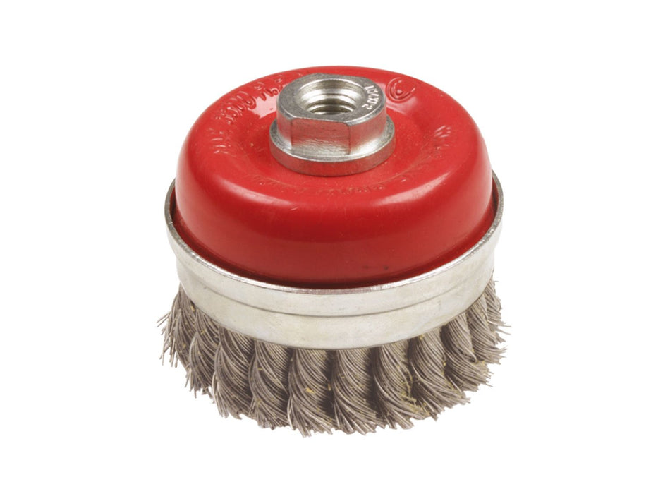 Brosse coupée avec fil torsadé trempé M14 - 60 x 0,5 x 16 mm 13767