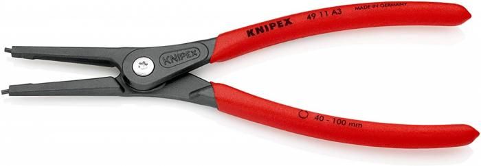 Pince circlips extérieurs d'Arbre 40 à 100mm - 225mm - 49 11 A3 - Knipex