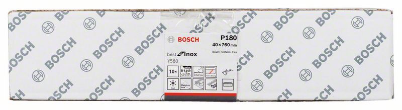 10 Abr Bandes Tube Y580 40X760 Y580 Bosch 2608608Z45