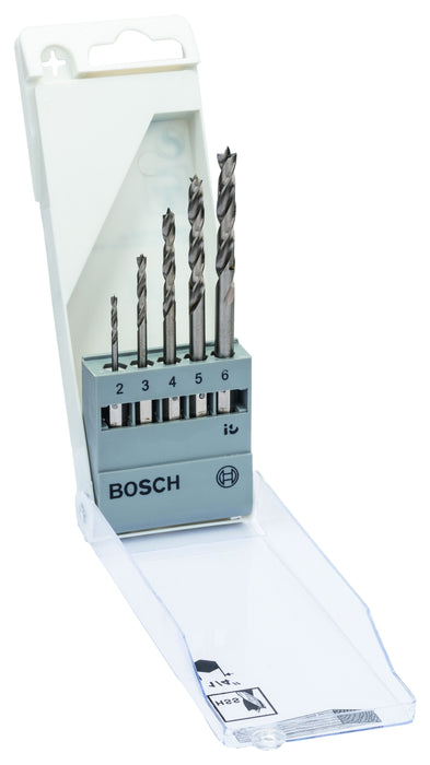 Cassette 5 Meches A Bois Six-Pans Bosch 2608595525