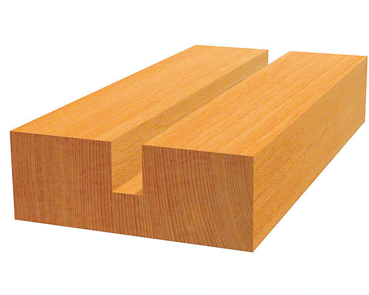 Fraise à rainurer droit standard for wood 2 Bosch 2608628379