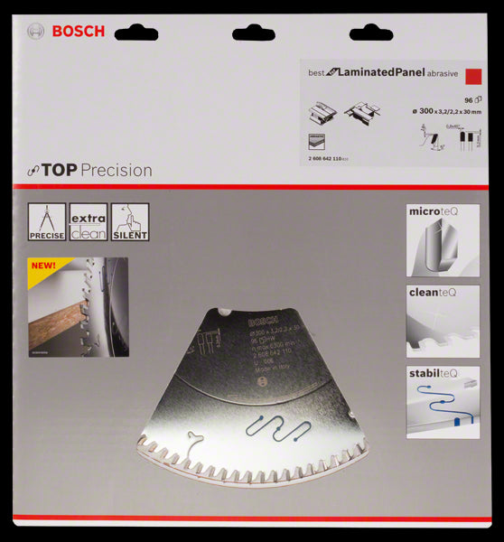 L Circul Top Lamine Abr 300X30X3,2 Bosch 2608642110