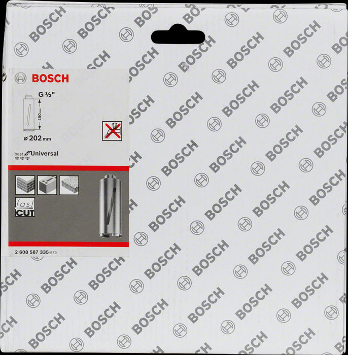 Cour. Diam Sec Best 202X150 G1/2" Bosch 2608587335