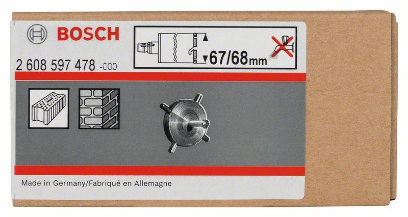 Croisillon Centreur 68 Bosch 2608597478