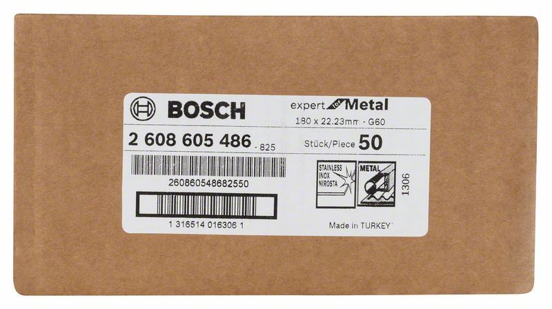 1 Abr Fibr Ø 180 G60 Efm Bosch 2608605486